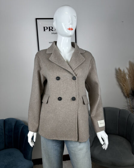 Cappotto Handmade corto 001 | beige