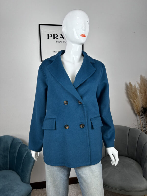 Cappotto Handmade corto 001 | blu