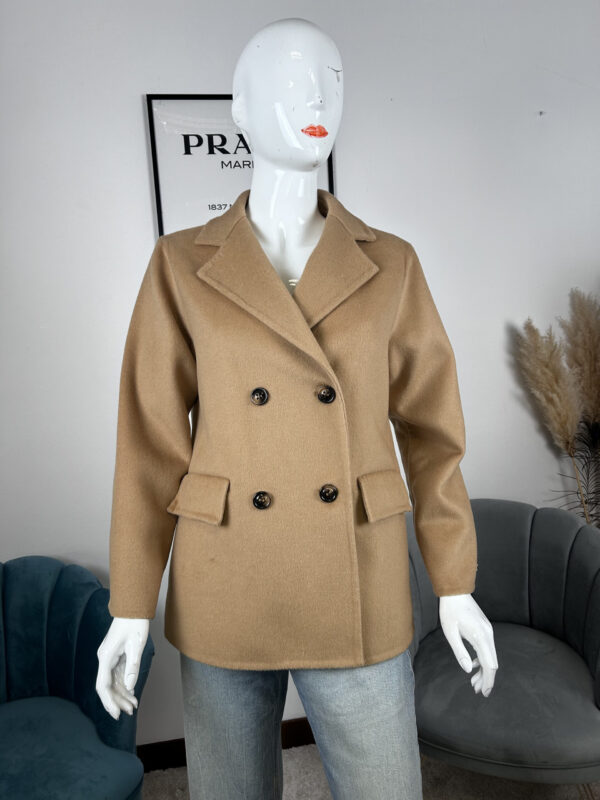 Cappotto Handmade corto 001 | cammello