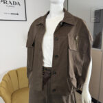 Bomber over in denim Nhebyná