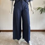 Pantaloni palazzo in Denim