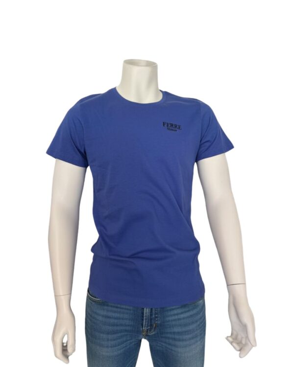 T-shirt a maniche corte blu | Lola SHop