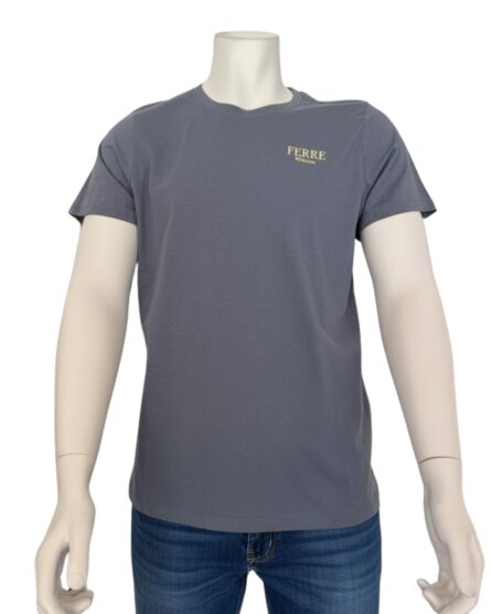 T-shirt a maniche corte grigia | Lola SHop