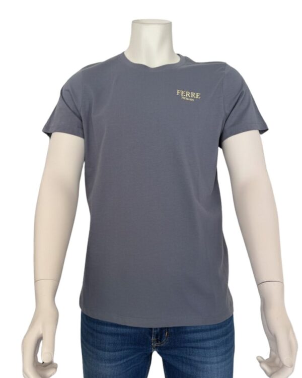 T-shirt a maniche corte grigia | Lola SHop